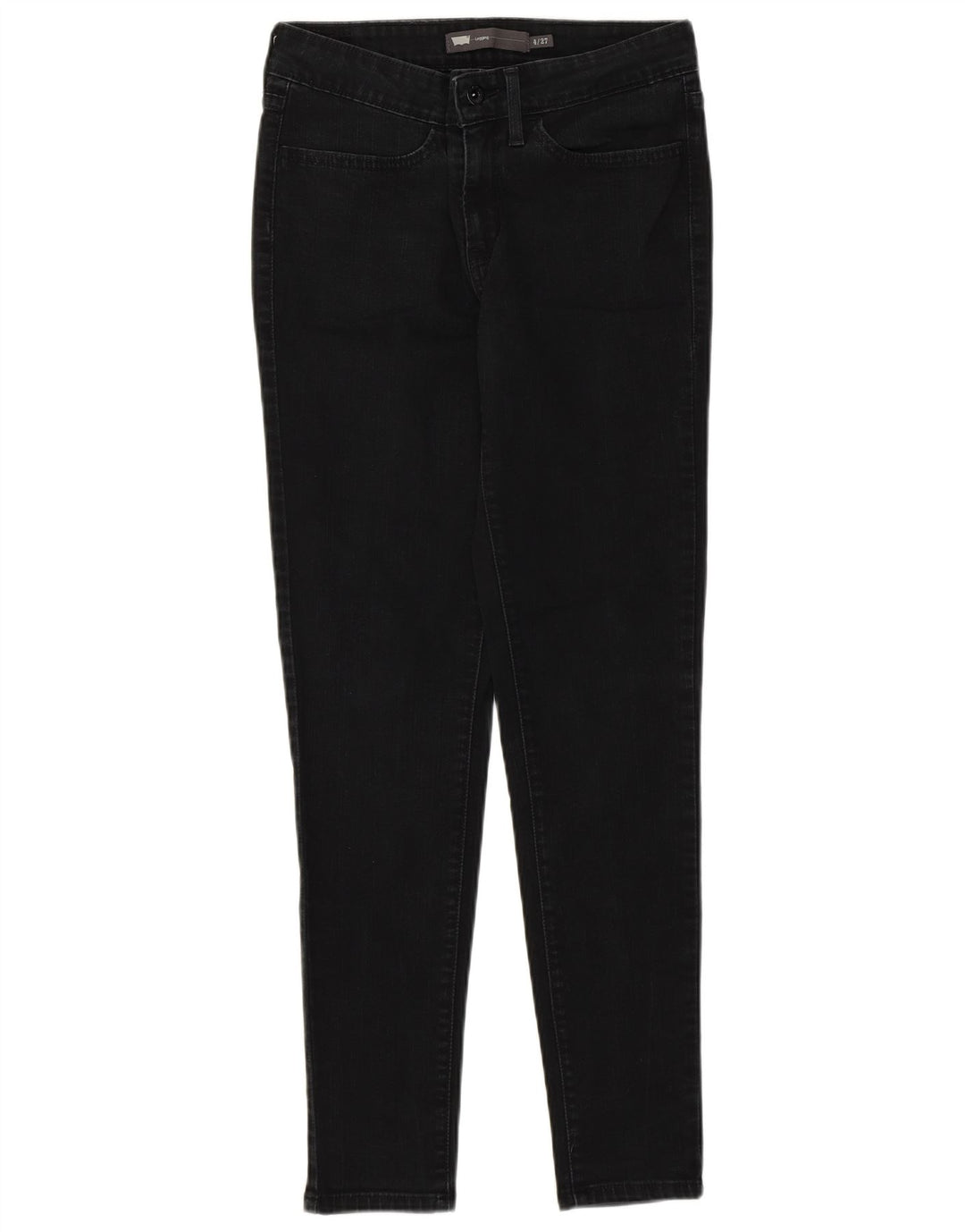Levi's Womens Legging Jeans US 4 Small W27 L28 Black Bomuld