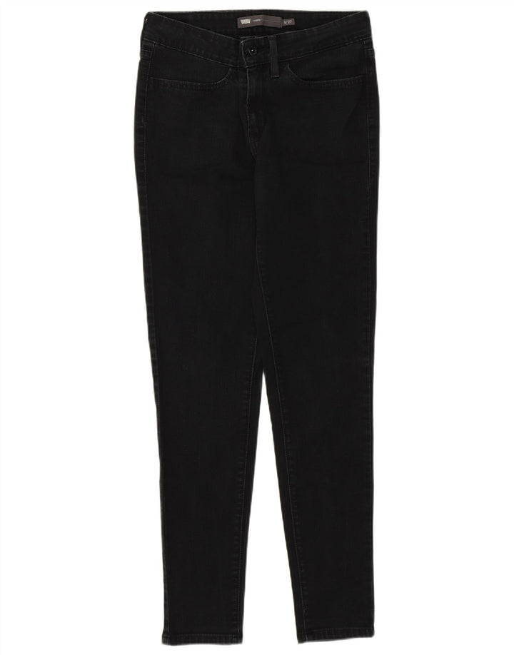 Levi's Womens Legging Jeans US 4 Small W27 L28 Black Bomuld