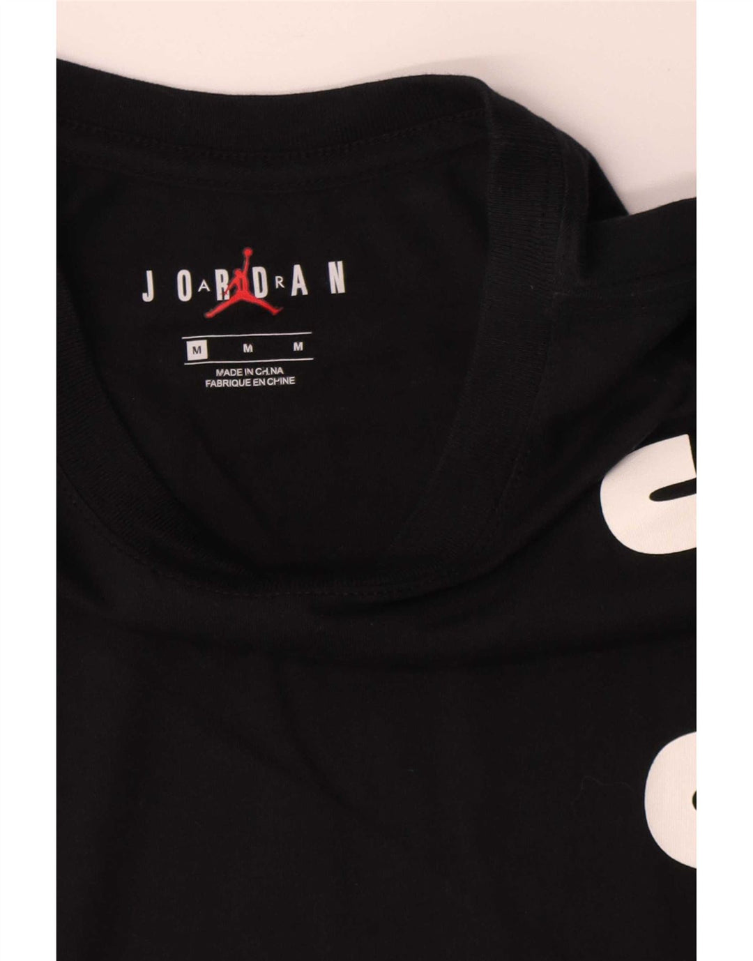 Jordan Herre grafisk T-shirt Top Medium Marineblå Bomuld
