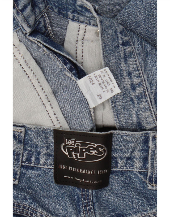 LEE denimshorts til kvinder W29 Mellemblå bomuld