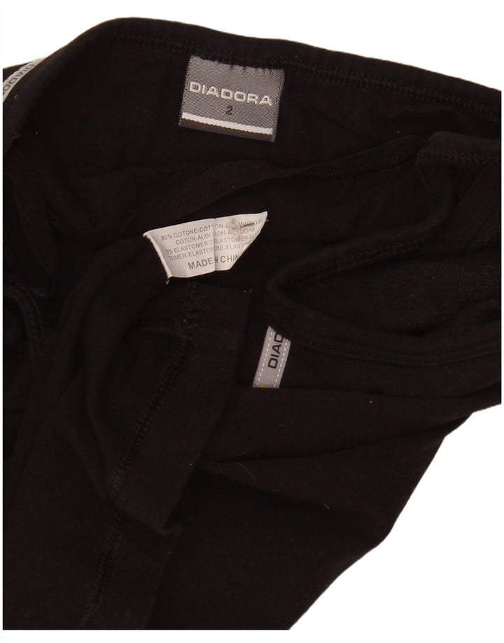 Diadora Dame Cami Top US 2 XS Sort bomuld