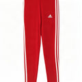 Adidas Girls Climalite Leggings 13-14 år Rød Polyester