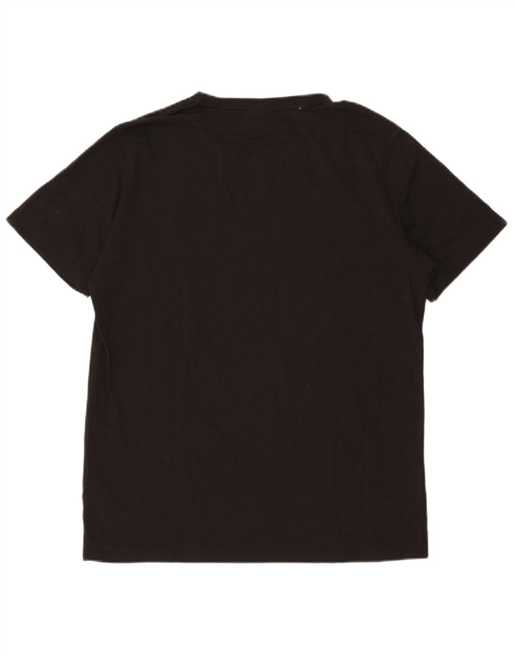 Puma Herre T-Shirt Top Stor Sort Bomuld
