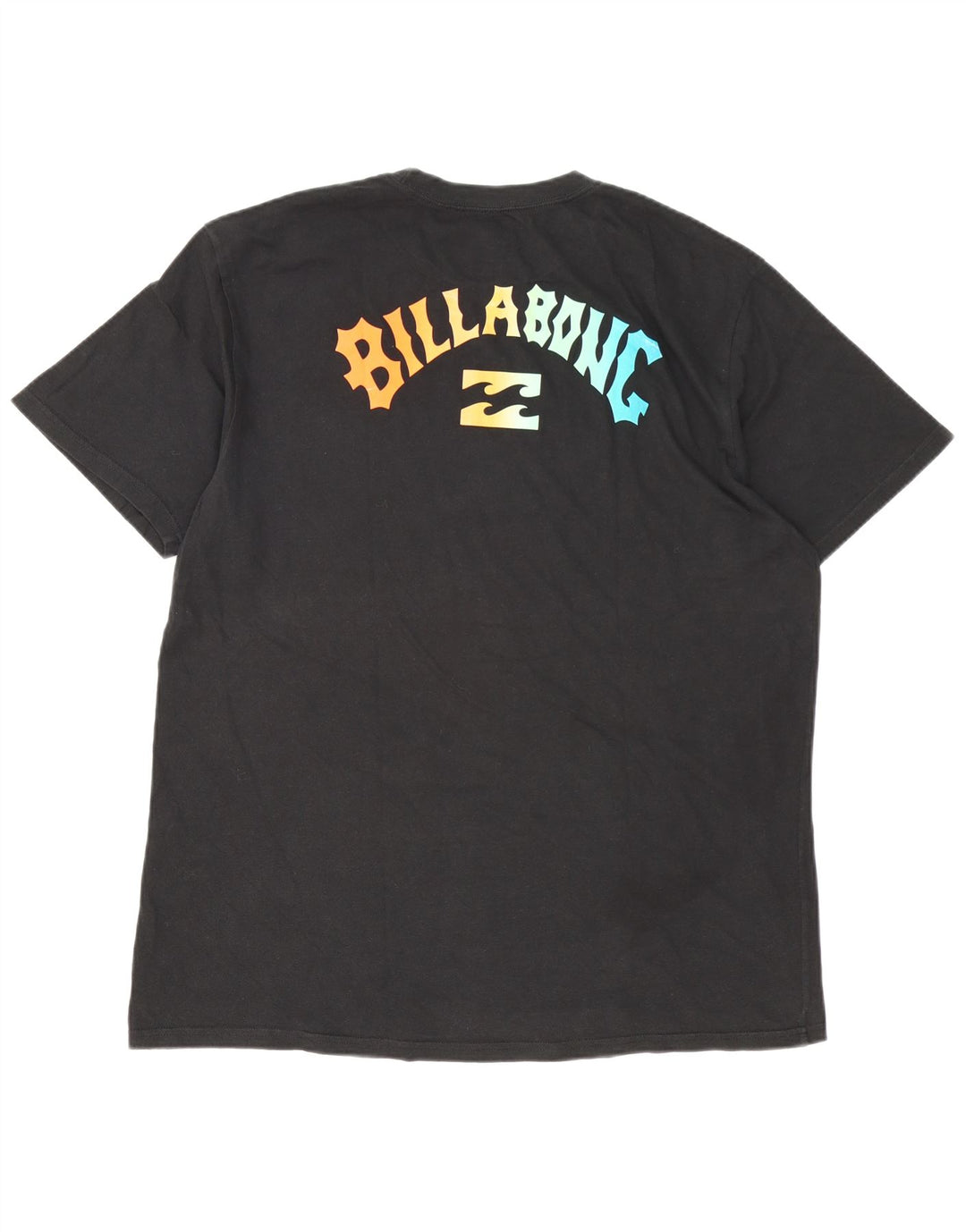 Billabong Herre Grafisk T-Shirt Top 2XL Sort Bomuld