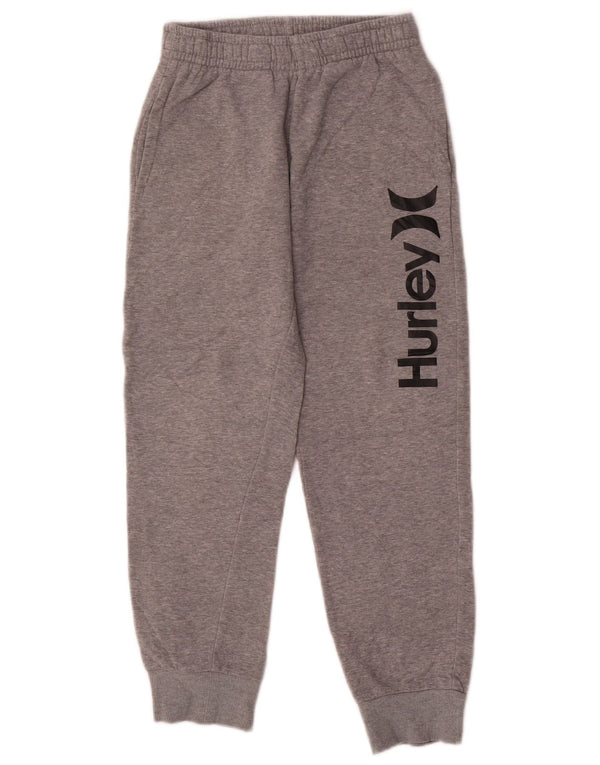 Hurley Boys Grafisk træningsdragt Bukser Joggers 10-11 år Medium Grå