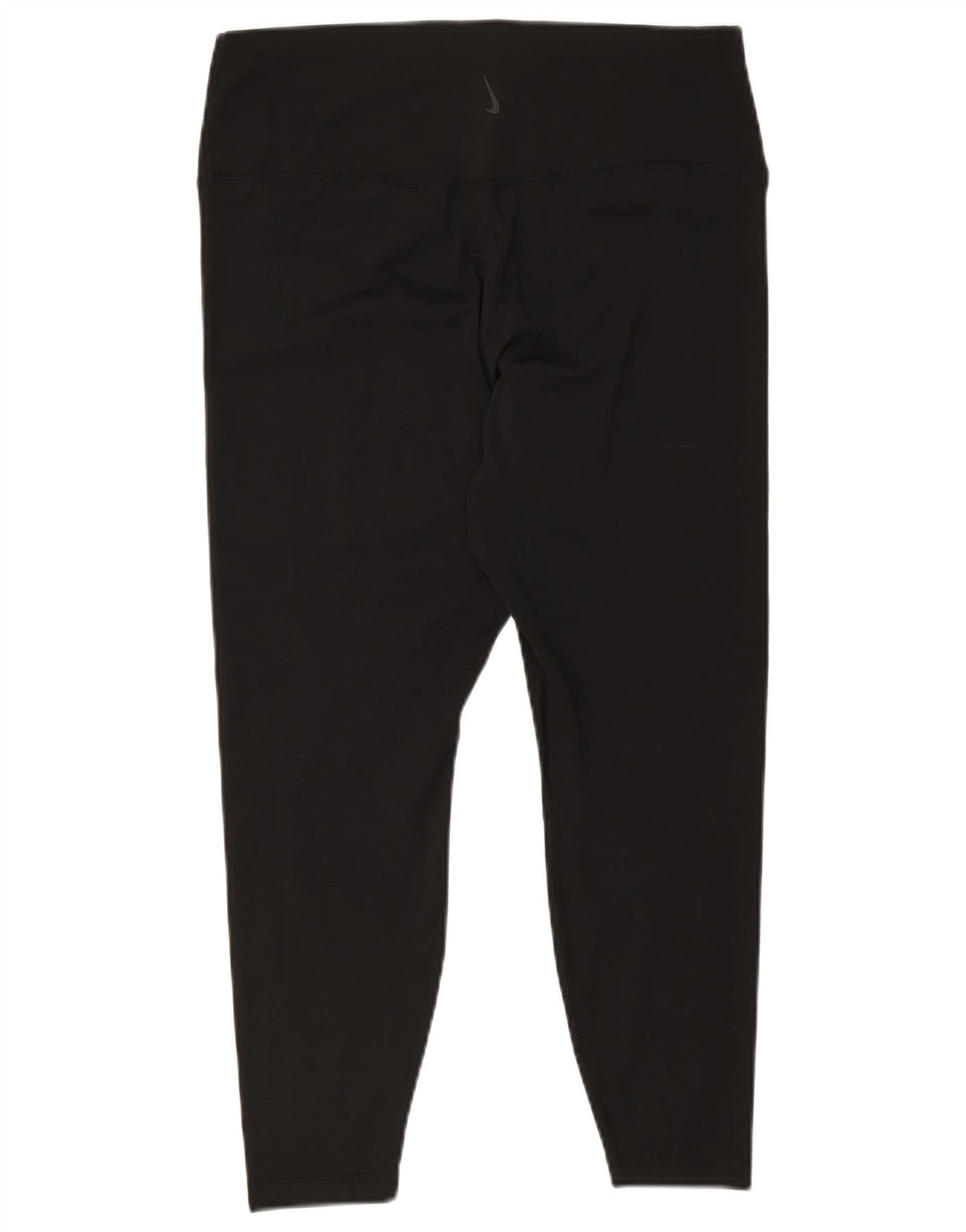 Nike Dame Dri Fit Crop Leggings UK 18 XL Sort Polyester