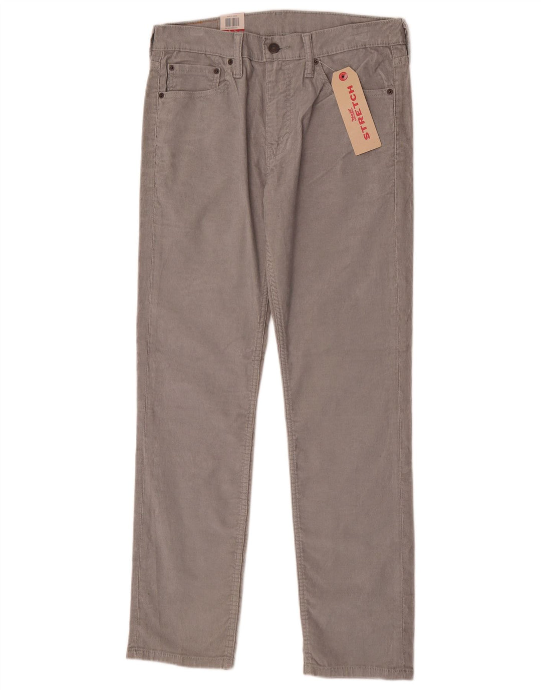 Levi's Herre 511 Slim Corduroy Bukser W32 L32 Grå Bomuld