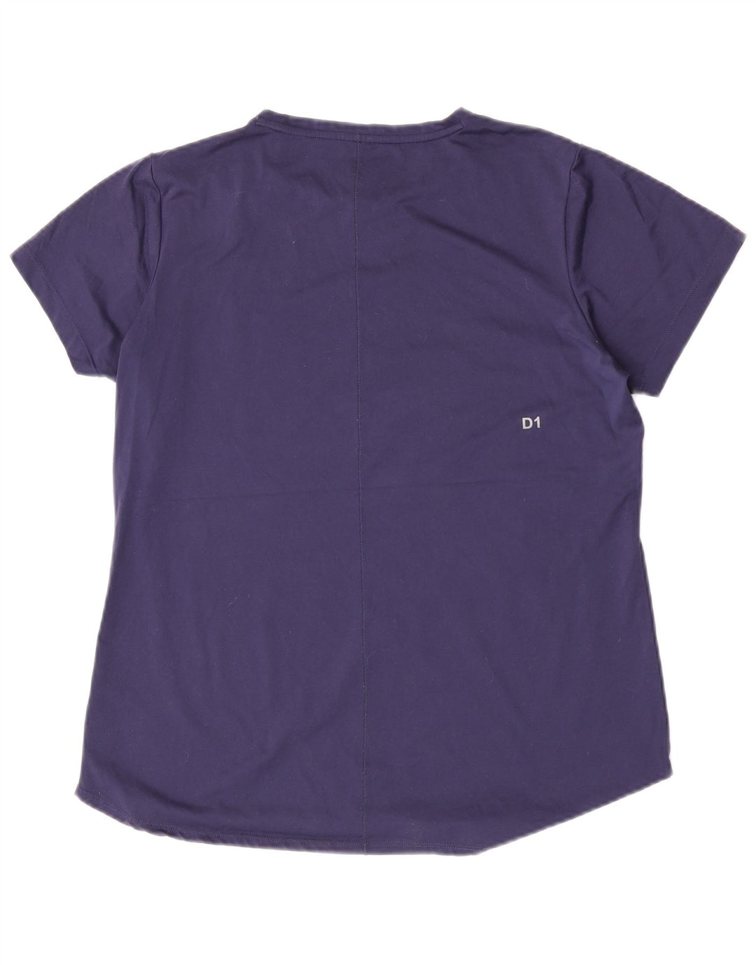Asics Grafisk T-shirt top til kvinder UK 16 Large Navy Blue