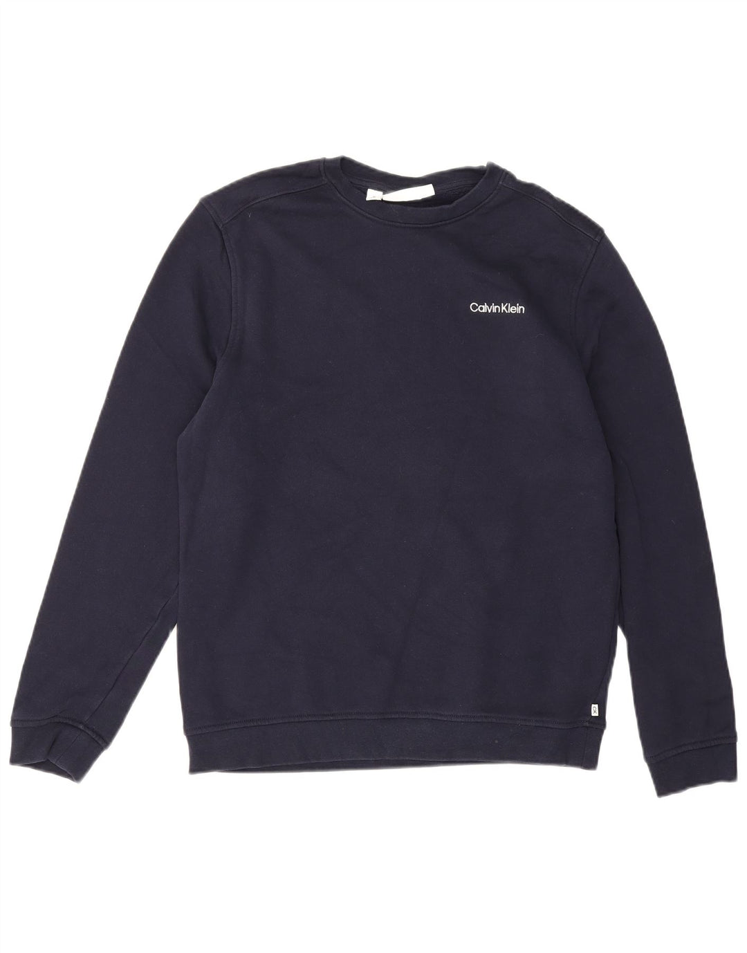 Calvin Klein Herre Golf Sweatshirt Jumper Medium Navyblå Bomuld