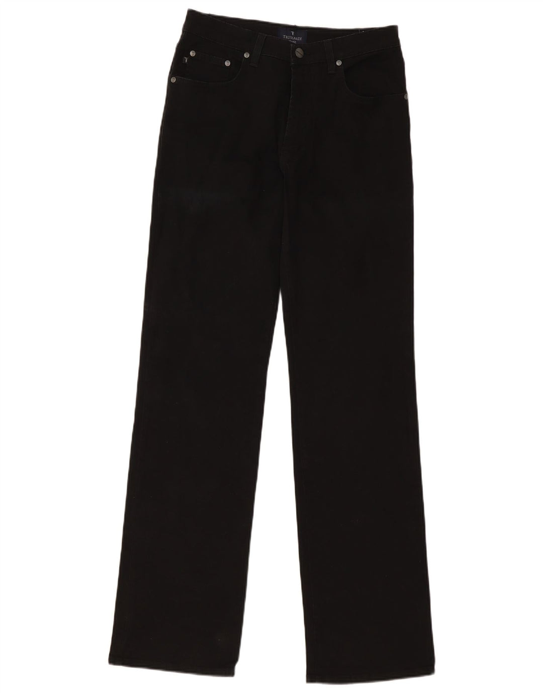 Trussardi Lige Jeans til kvinder W30 L34 Sort Bomuld