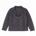 Barbour Dame Polstret Jakke UK 16 Large Navy Blue