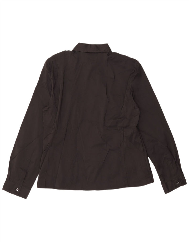 Lacoste dameskjorte str. 44 Stor sort bomuld