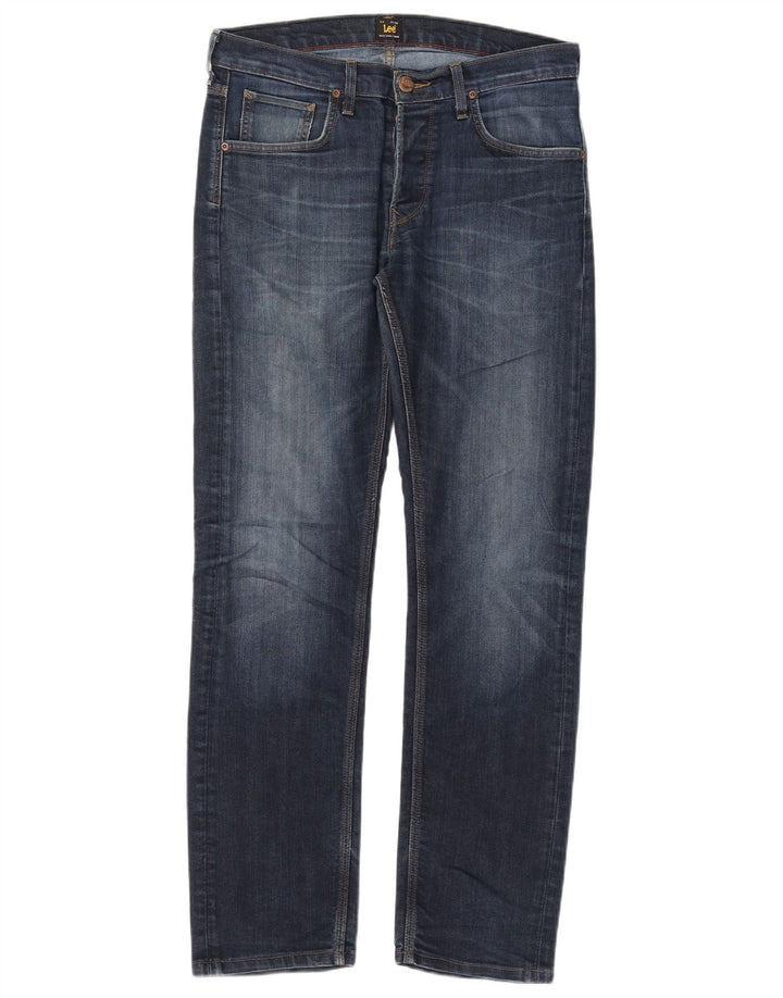 Lee Herre Daren Slim Jeans W33 L31 Blå Bomuld