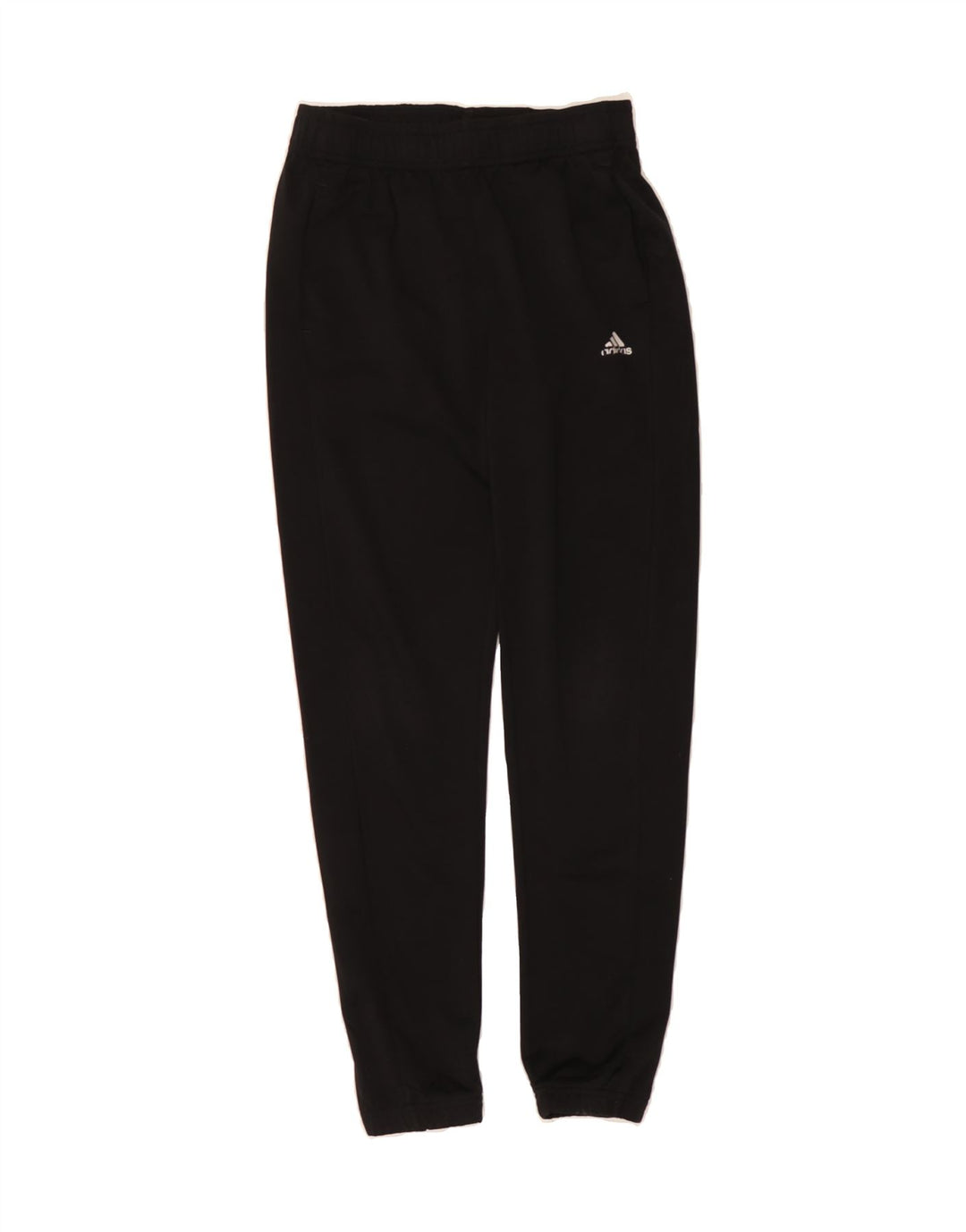 ADIDAS Womens Tracksuit Trousers Joggers UK 8 Small Black Polyester Vintage Adidas and Second-Hand Adidas from Messina Hembry 