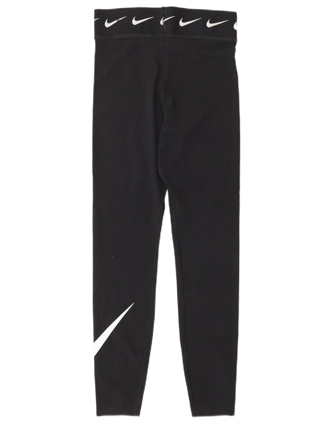 Nike Dame Grafiske Leggings UK 10 Small Black Bomuld
