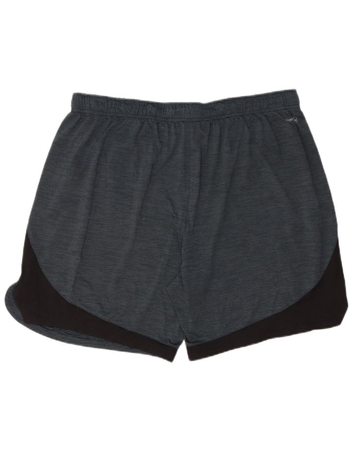 RUSSELL ATHLETIC Sportsshorts til mænd XL Grå Colourblock Polyester