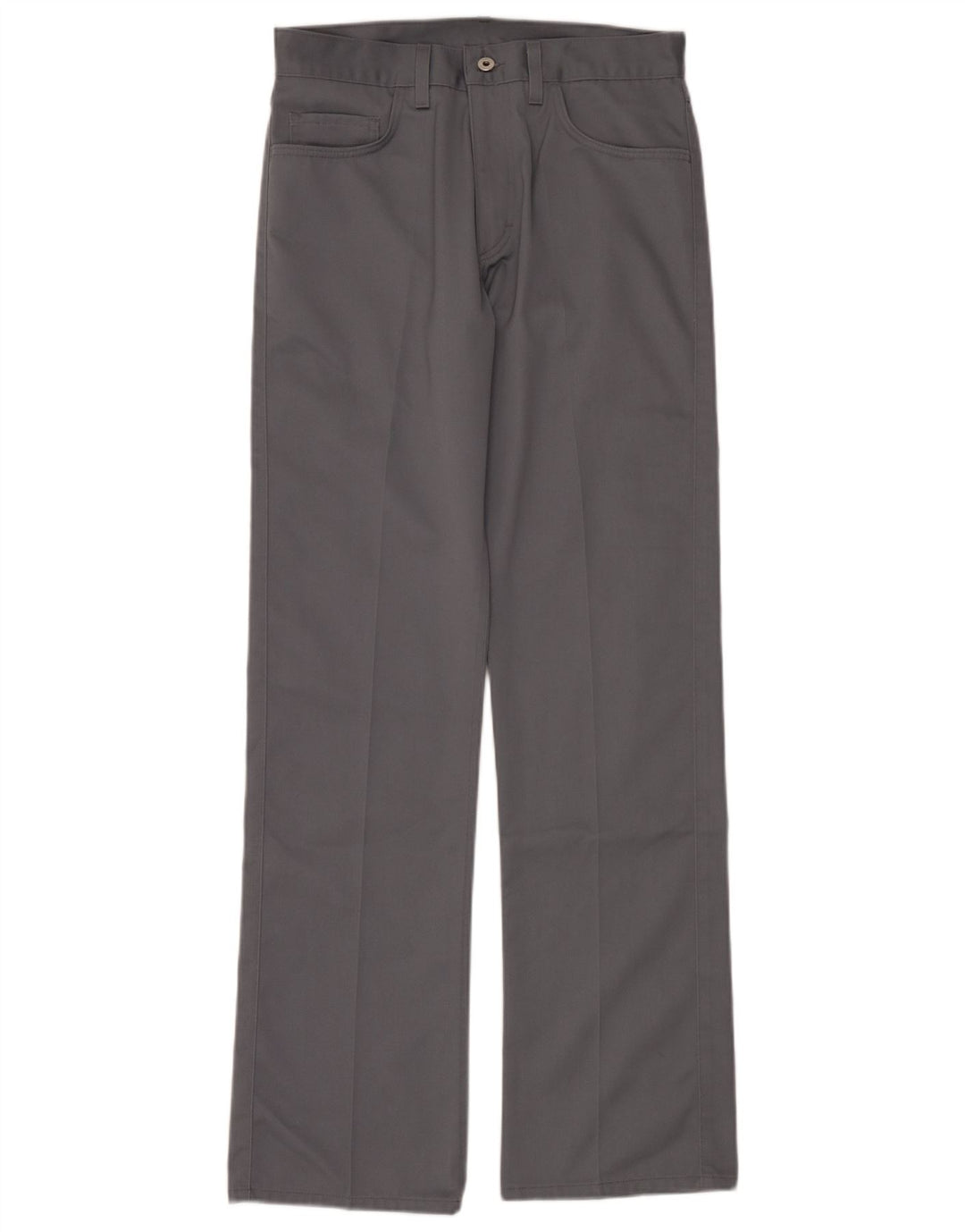Mustang Herre Bootcut Casual Bukser W33 L34 Grå Polyester
