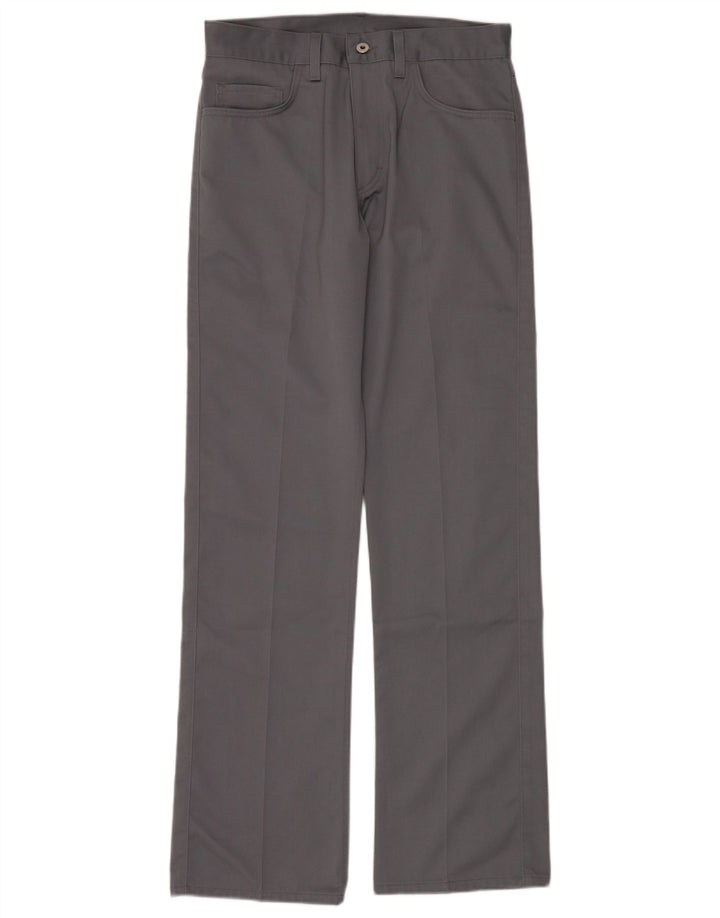 Mustang Herre Bootcut Casual Bukser W33 L34 Grå Polyester
