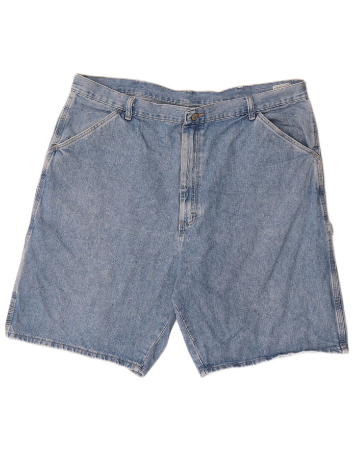 WRANGLER Herre Cargo Denim Shorts W40 XL Blå Bomuld