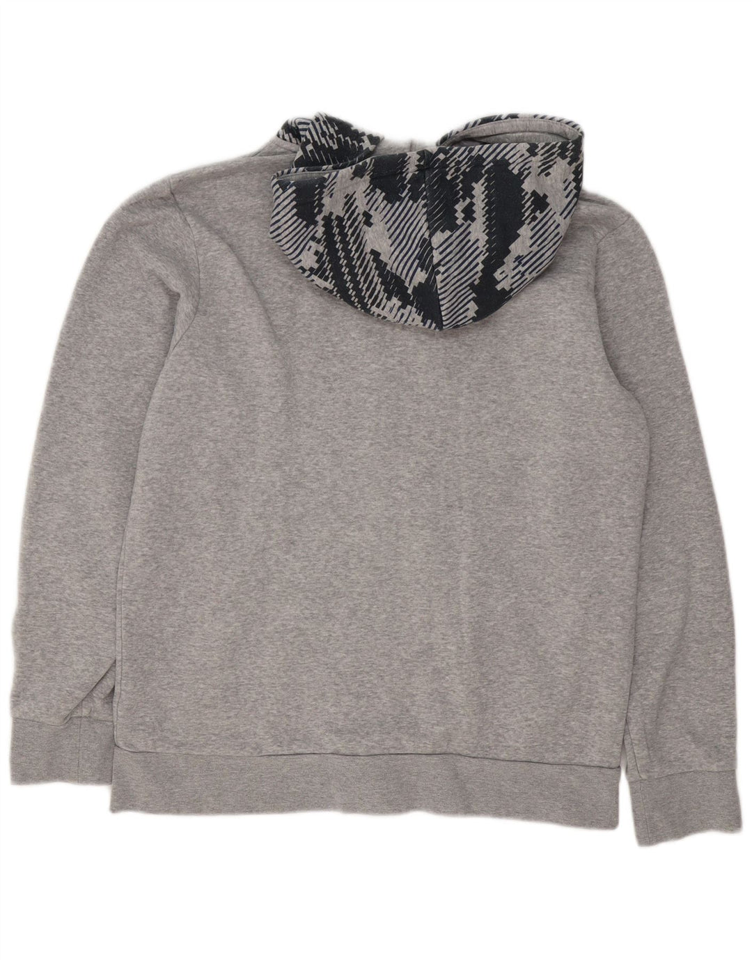 Adidas Hættetrøje med lynlås til mænd Stor Grå Geometrisk