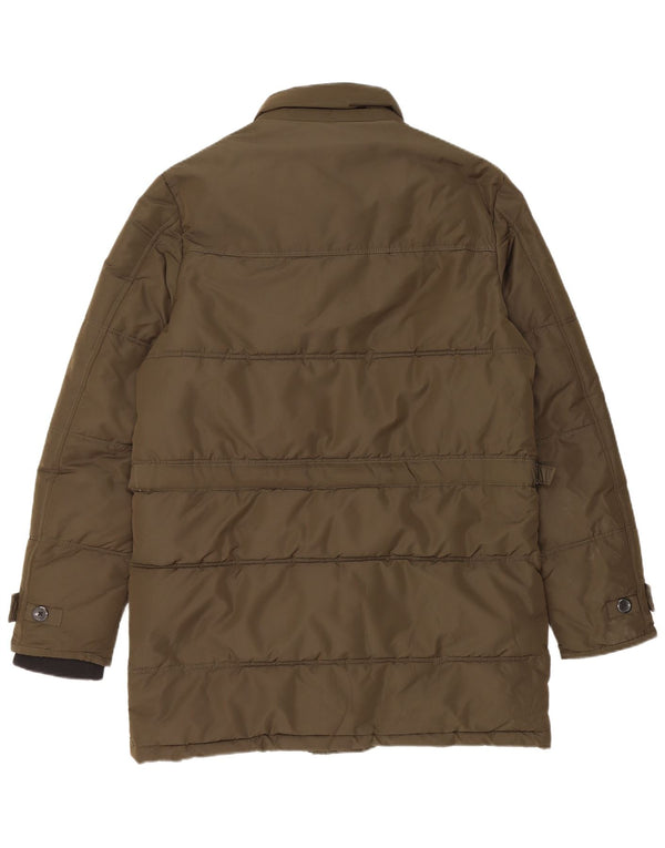 Zara Polstret Herrejakke UK 38 Medium Khaki