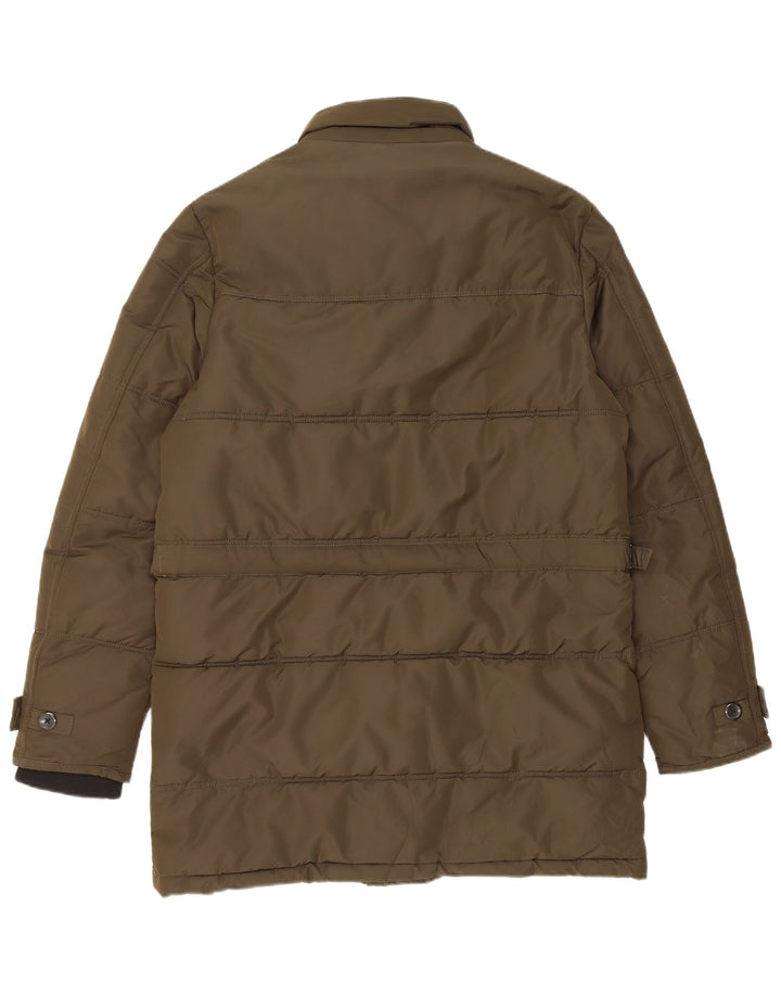 Zara Polstret Herrejakke UK 38 Medium Khaki
