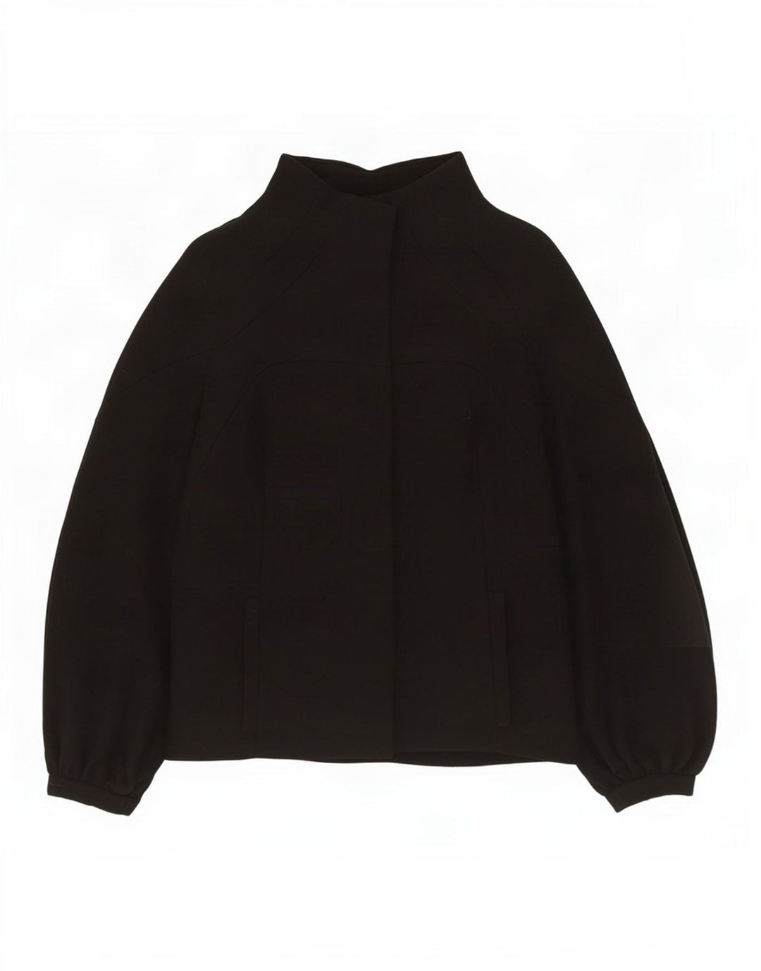 Zara Dame Blazer Jacket UK 12 Medium Sort Uld