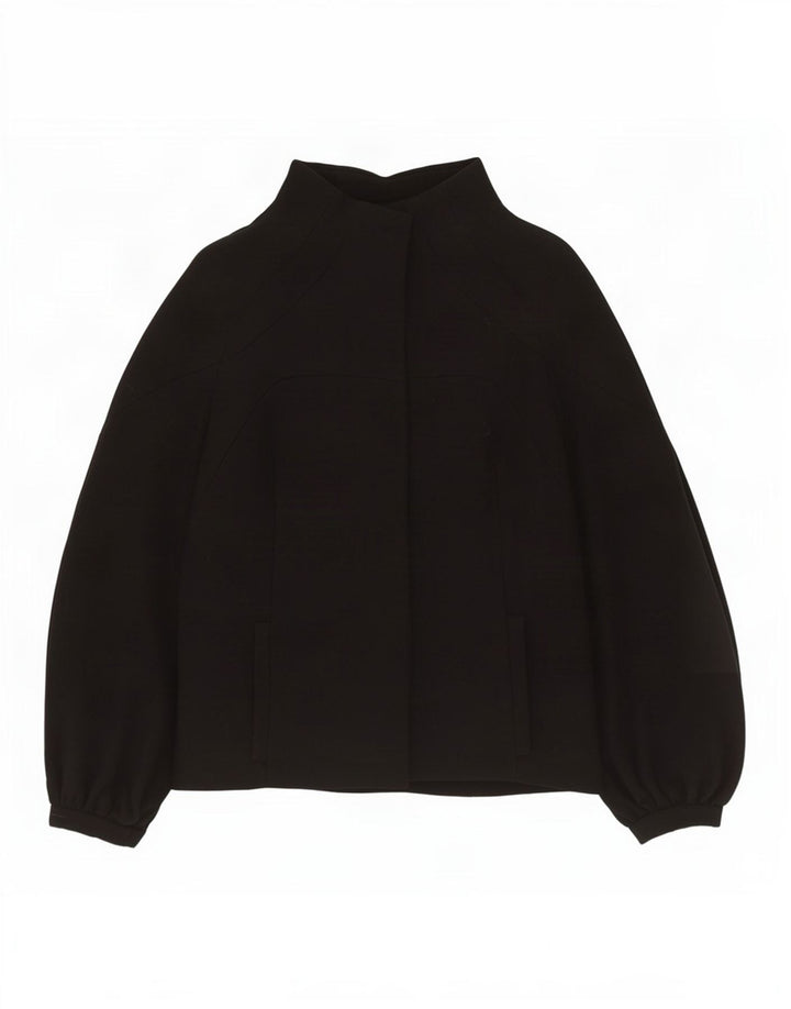 Zara Dame Blazer Jacket UK 12 Medium Sort Uld