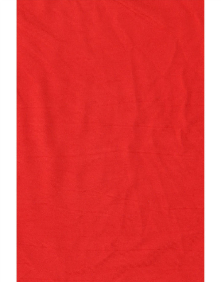 Ballantyne Dame Polo Shirt UK 12 Medium Rød Viscose
