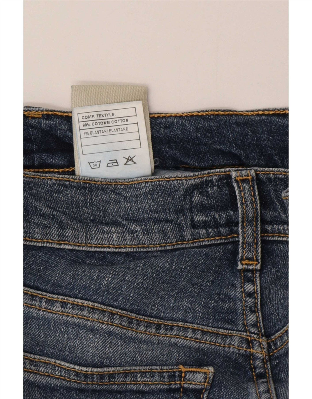 Roy Rogers Straight Jeans til mænd W34 L32 blå bomuld