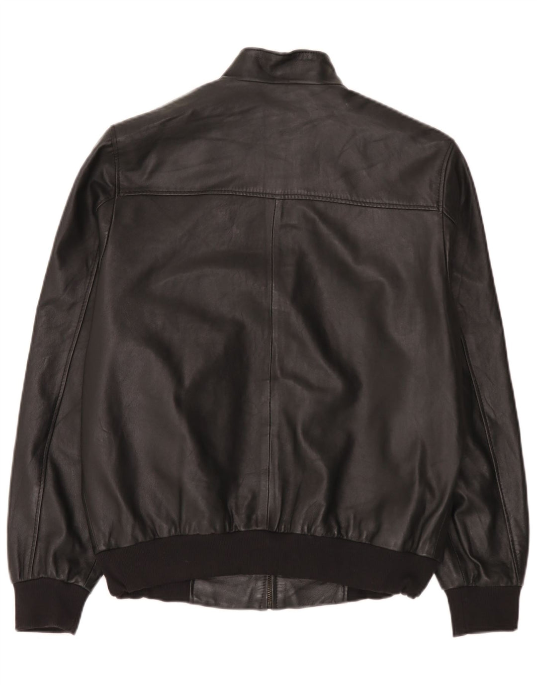 Vintage herre læderjakke UK 44 2XL Sort