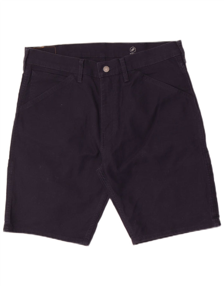 Levi's Herre 505 Casual Shorts W34 Large Navy Blue Bomuld