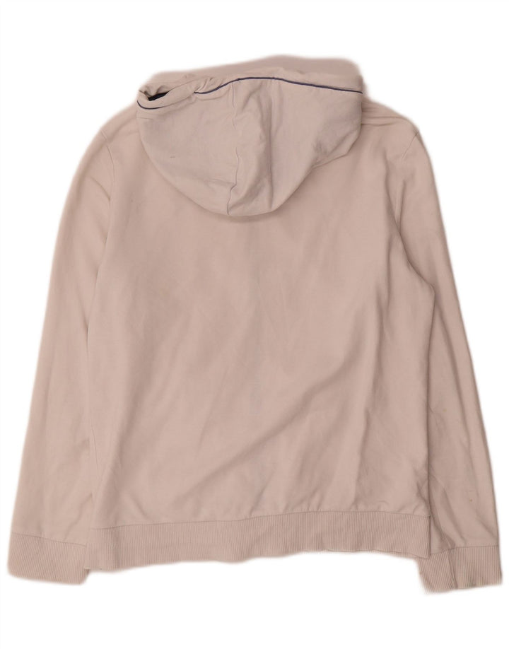 Puma hættetrøje med lynlås til kvinder UK 12 Medium White