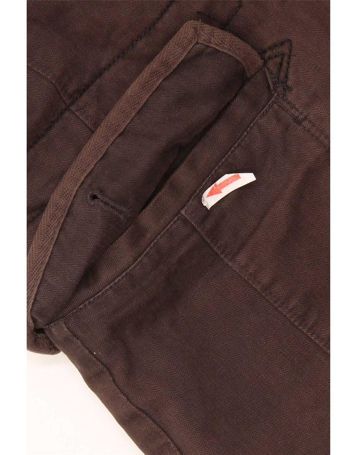 Levi's Dame Windbreaker Jacket UK 10 Lille brun sildeben