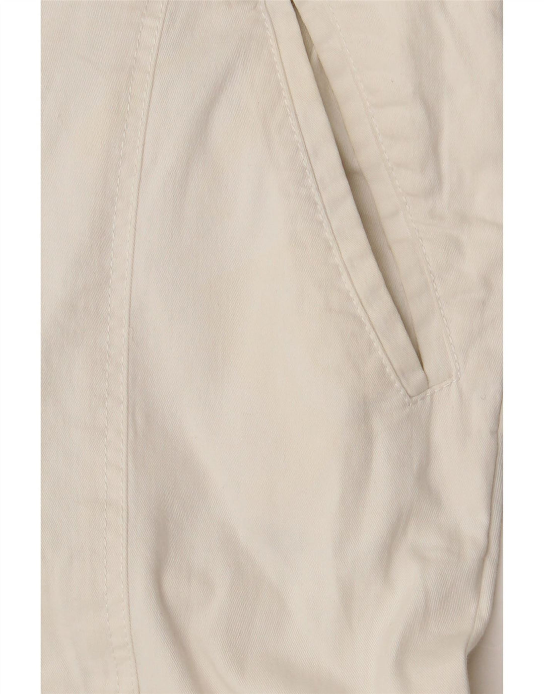 LUISA SPAGNOLI Lige cropped bukser til kvinder IT 42 Medium W30 L24 Hvid