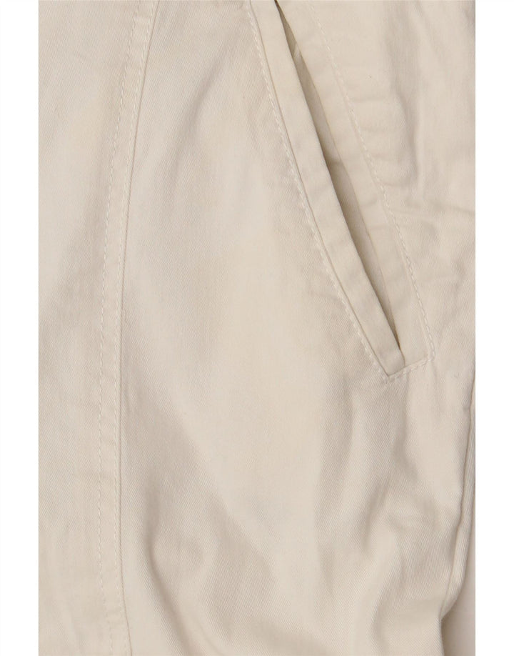 LUISA SPAGNOLI Lige cropped bukser til kvinder IT 42 Medium W30 L24 Hvid