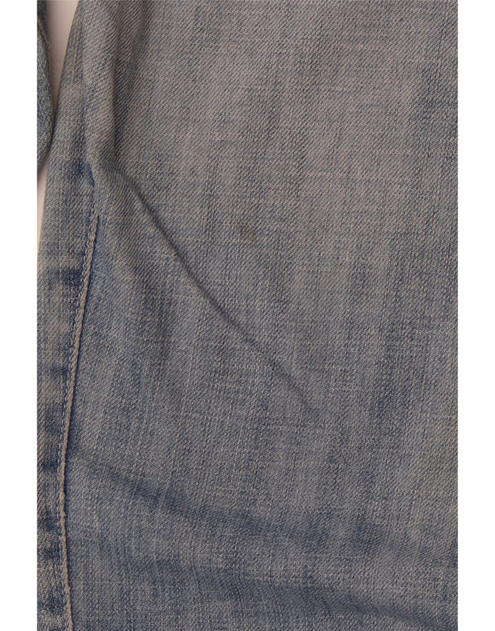 ARMANI Dame Bootcut Jeans W30 L31 Blå Bomuld