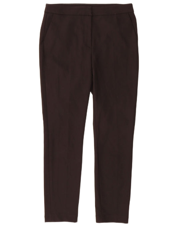 Zara Dame Skinny Chino Bukser EU 40 Medium W30 L27 Sort Bomuld