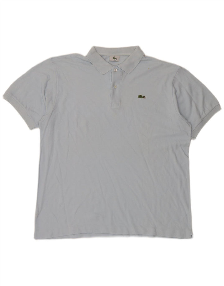 Lacoste herre poloskjorte str. 6 XL Blå bomuld