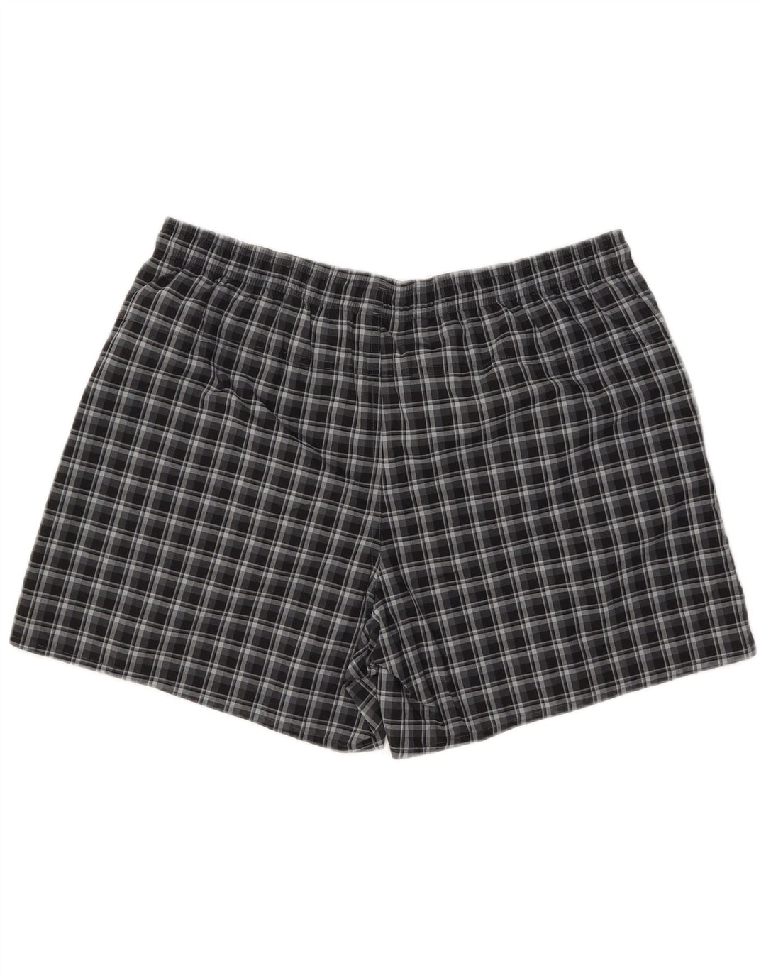 Adidas badeshorts til mænd XL marineblå ternet polyester