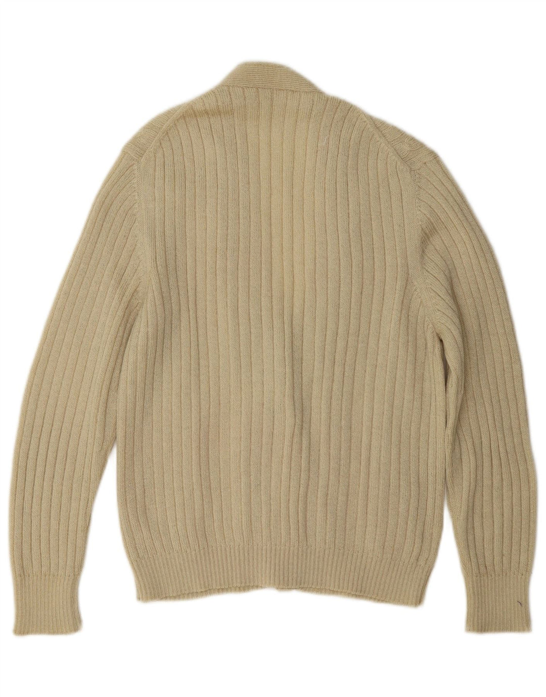 Vintage dame cardigan sweater UK 16 Large Beige