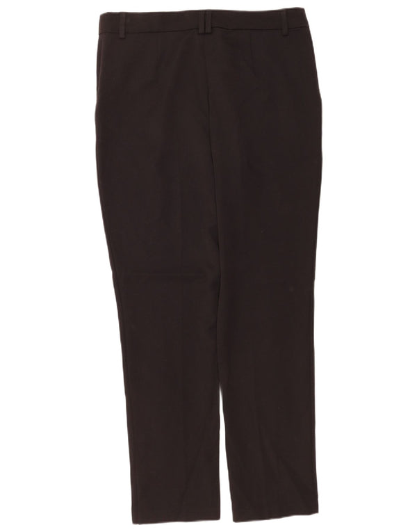 Marks & Spencer Lige Chinobukser til kvinder UK 12 Medium W30 L30 Sort