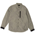Oakley Herre Slim Fit Bomber Jacket UK 40 Stor Grå Polyester