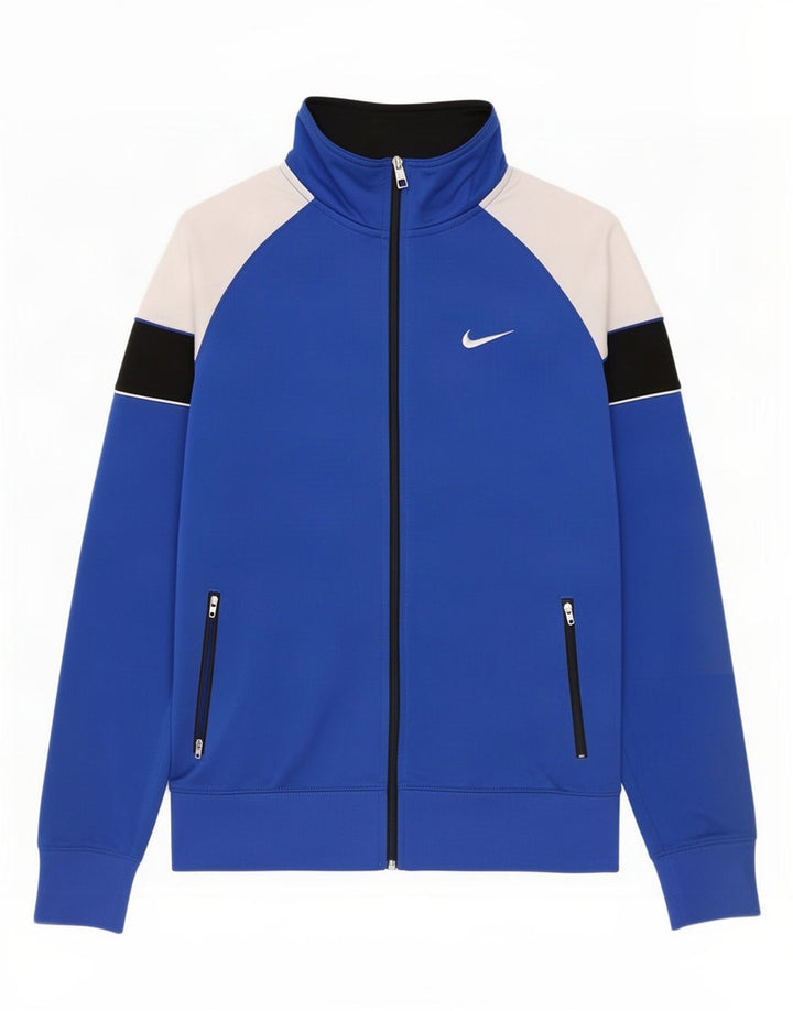 Nike Træningsdragt til mænd Topjakke Medium Blue Colourblock Polyester