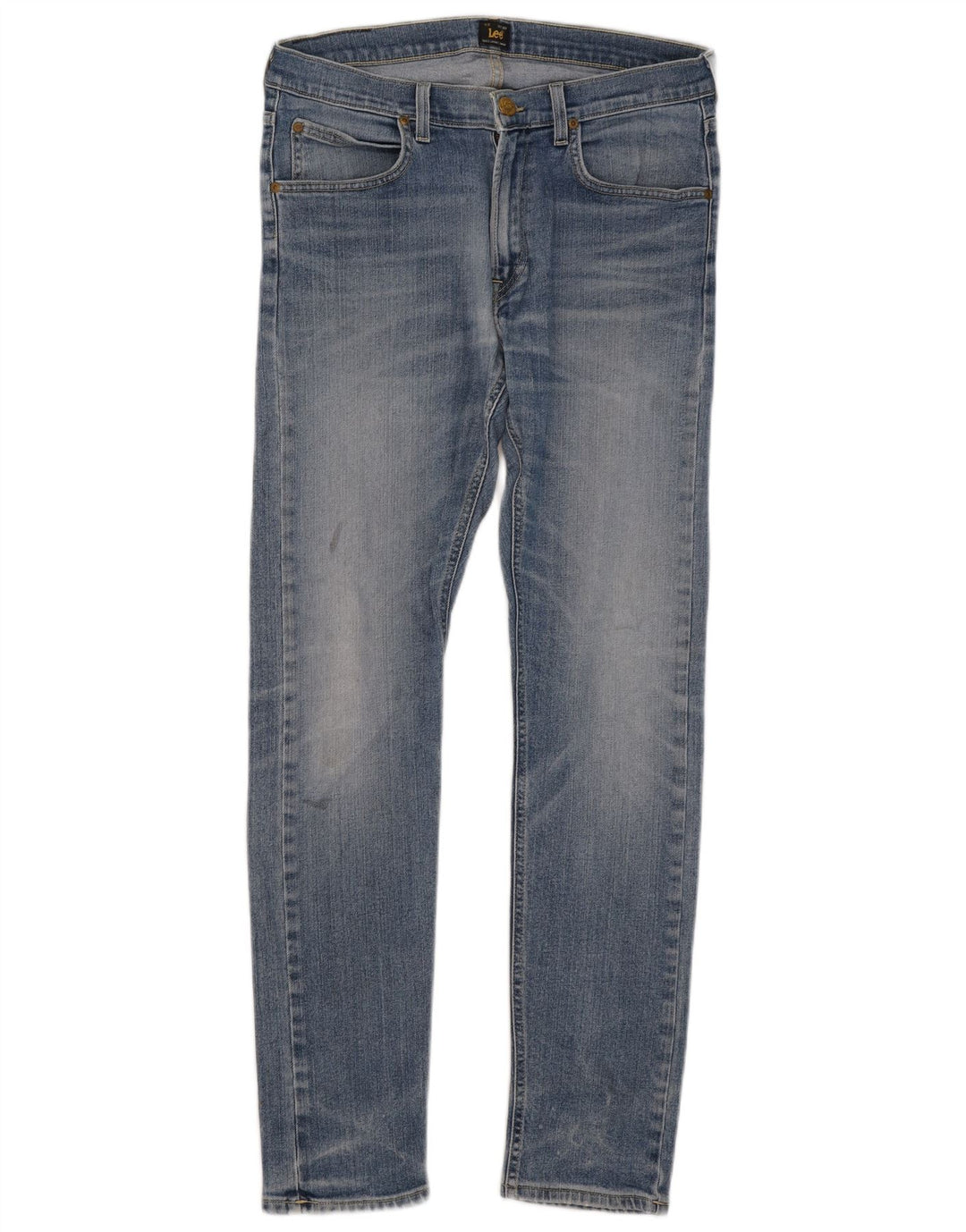 Lee Herre Luke Slim Jeans W32 L32 Blå Bomuld