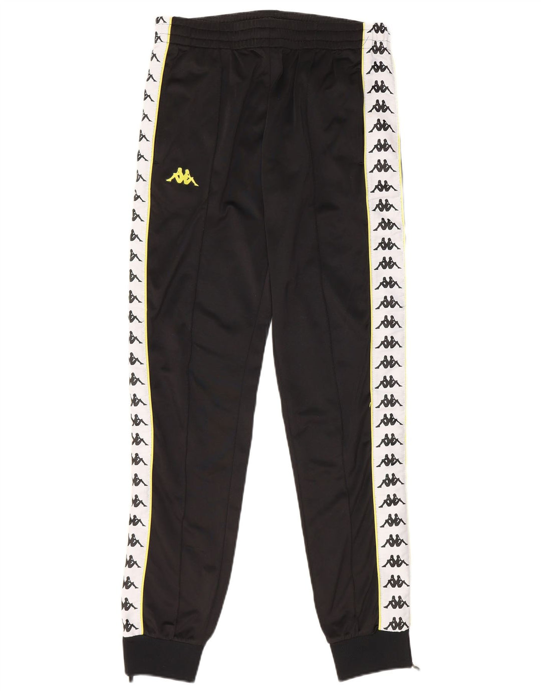 Kappa Herre grafisk træningsdragt Bukser Joggers Small Black Colourblock