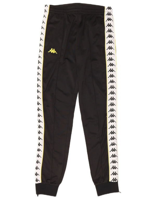 Kappa Herre grafisk træningsdragt Bukser Joggers Small Black Colourblock