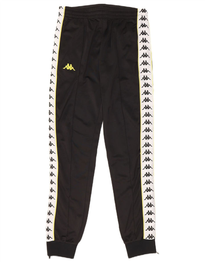 Kappa Herre grafisk træningsdragt Bukser Joggers Small Black Colourblock