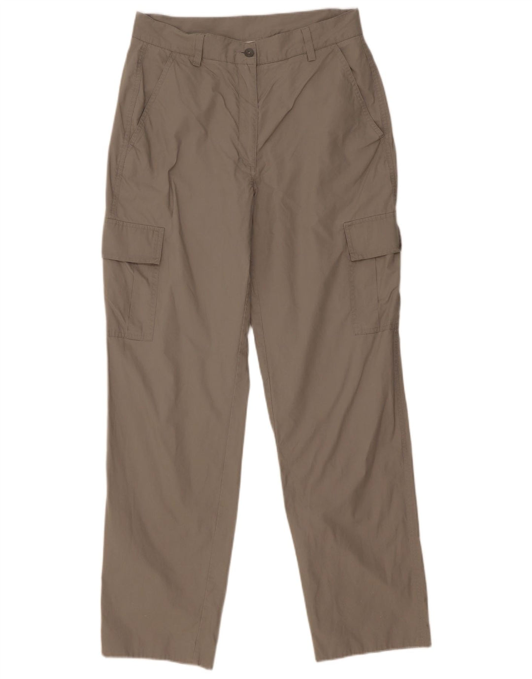 Calvin Klein Dame Straight Cargo Bukser W29 L32 Grå Bomuld