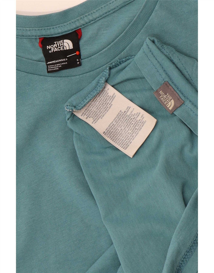The North Face Herre T-Shirt Top Lille Blå Bomuld